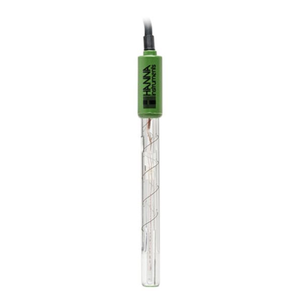 Électrode pH/°C combinée pour HI99171 version 2018, connecteur Quick DIN, câble 1 m - HI14143