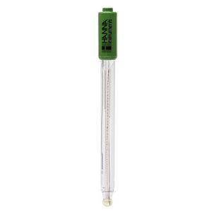 Électrode pH/°C pour HI98190, usage général / laboratoire, corps en verre, connecteur DIN, câble 1 m - HI11103