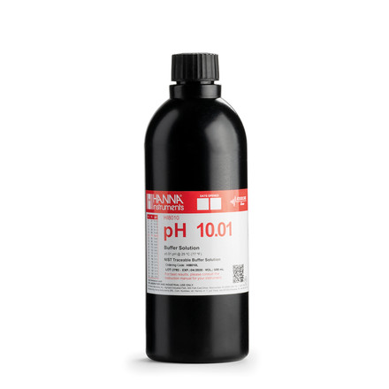 Solution tampon pH 10,01, bouteille FDA 500 mL HI8010L