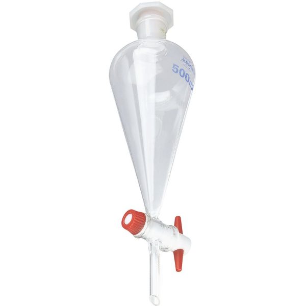 Ampoules à décanter Squibb en verre borosilicaté