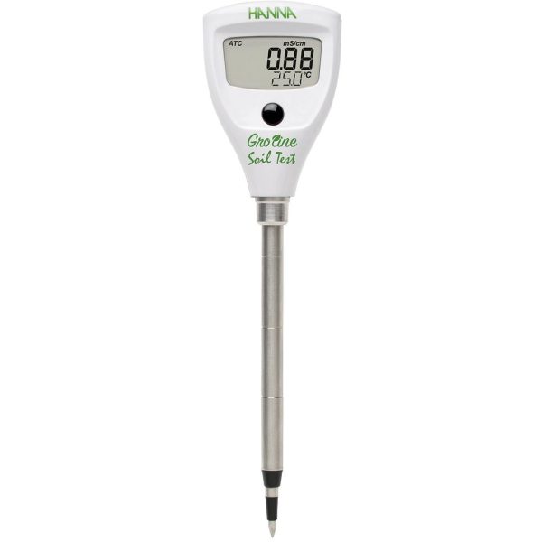 Conductimètre pour sol avec sonde de pénétration