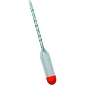 Densimètres longueur 160 mm, sans thermomètre