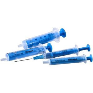 Seringues plastique stériles 2 pièces