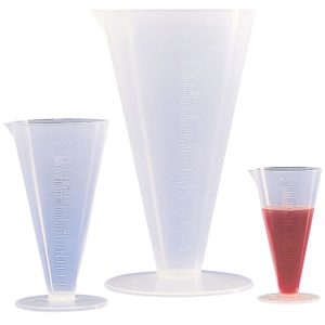 Verres à expérience en PP graduations moulées